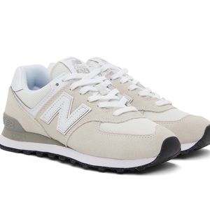 New Balance 574 White/Grey Sneakers